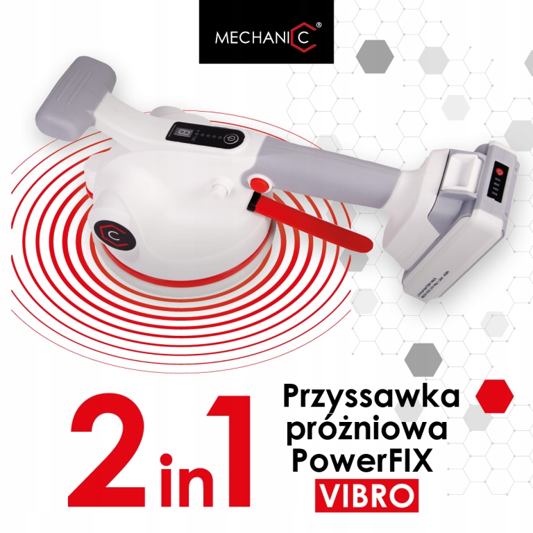 Powerfix Vibro Vibropřísavka 2v1 Mechanic