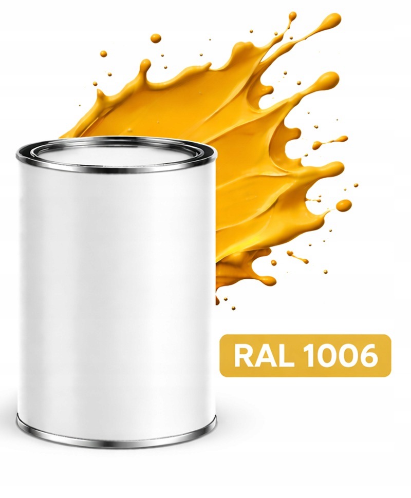 Ral 1006 Lesklý alkydový smalt Barva na kov ocel 1L