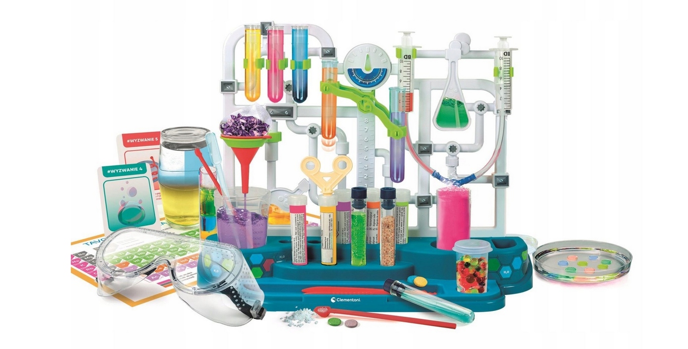 ZESTAW SUPER CHEMIA CLEMENTONI 50805 DOŚWIADCZENIA Rodzaj mały chemik
