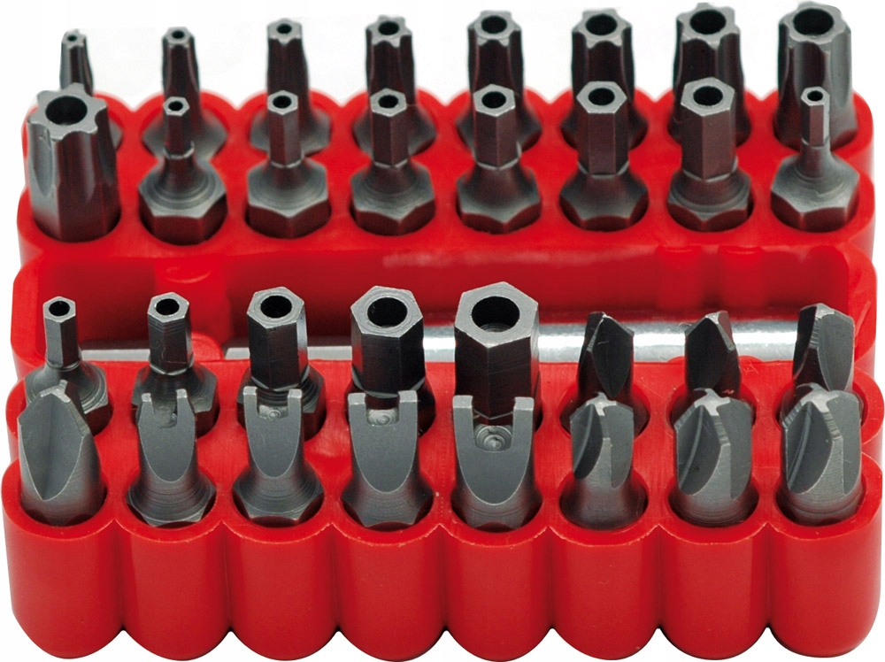 VOREL ZESTAW BITÓW DO WKRĘTAREK, PROFILE SPECJALNE, KOMPLET 33 SZT.