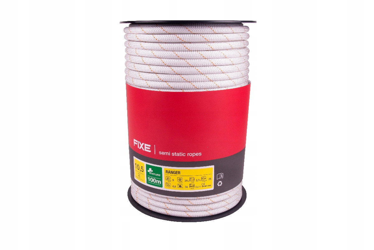 

Lina półstatyczna Ranger 10.5 mm White Fixe x 1m