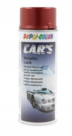 

Farba Lakier Spray Metalik Dekoracyjny Czerwony