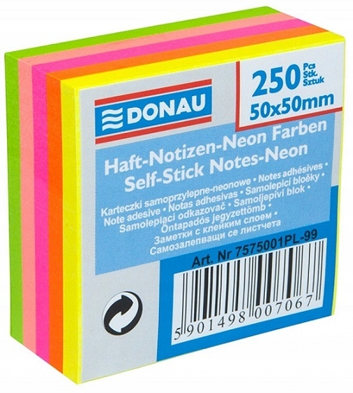 

Kostka Samoprzylepna Neonowa Donau 50x50 mini Łódź