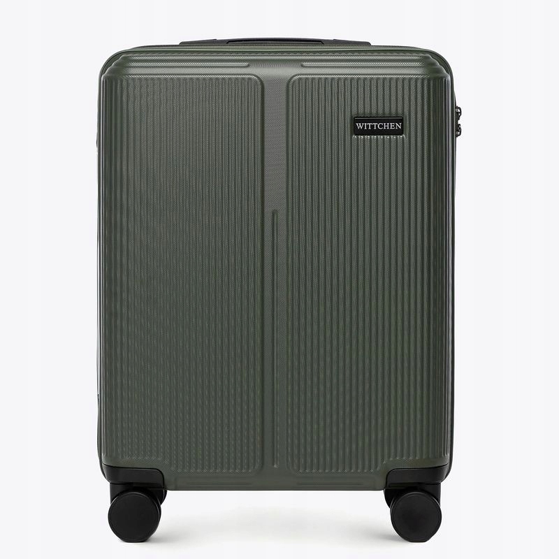 Walizka Kabinowa Abs Wittchen Stripes Line 56-3A-601-85 Oliwka