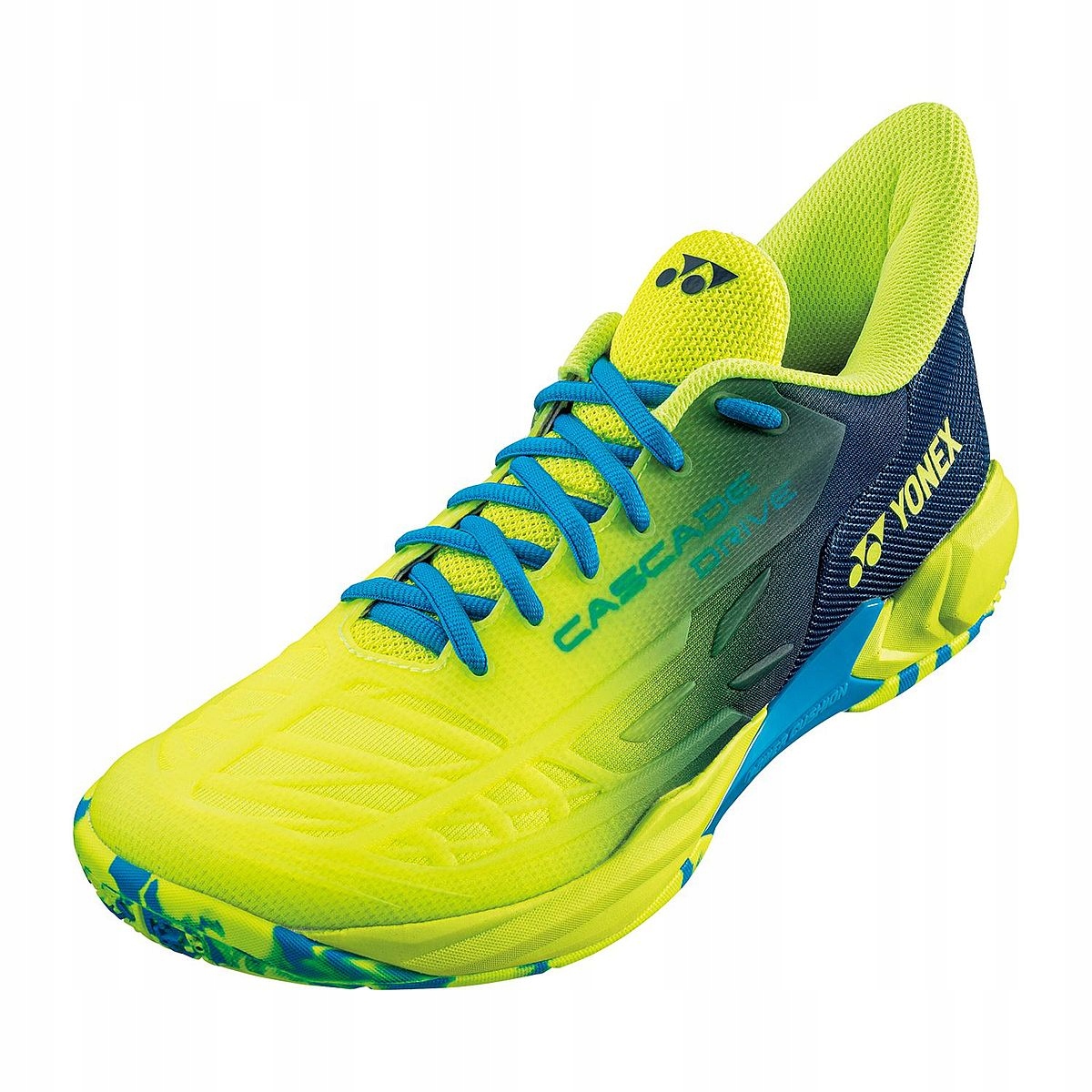 Badmintonové boty Yonex Power Cushion Cascade Drive Yellow/Blue, velikost 40