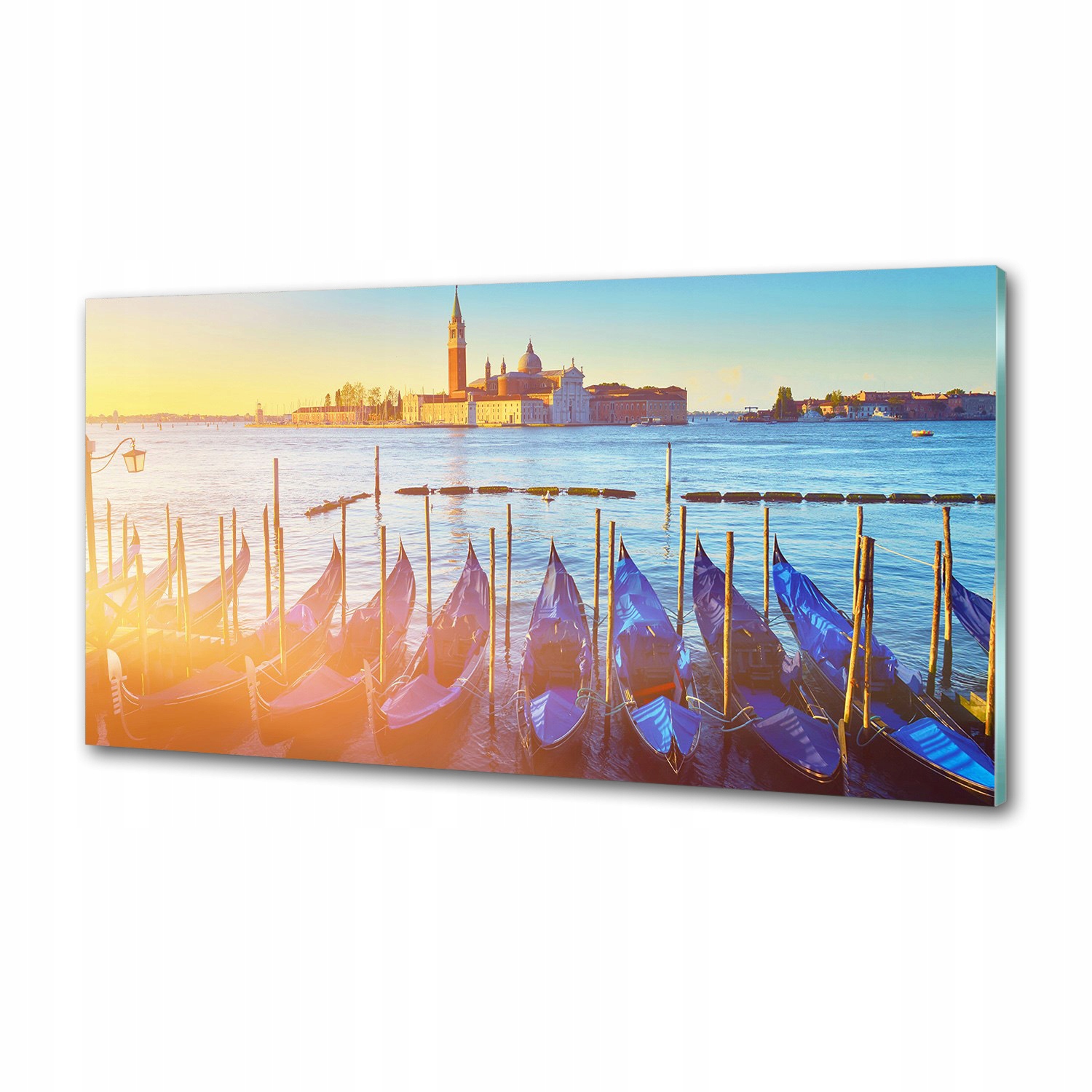 Sklenený panel do kuchyne Benátky 120 x 60 cm Lepidlo