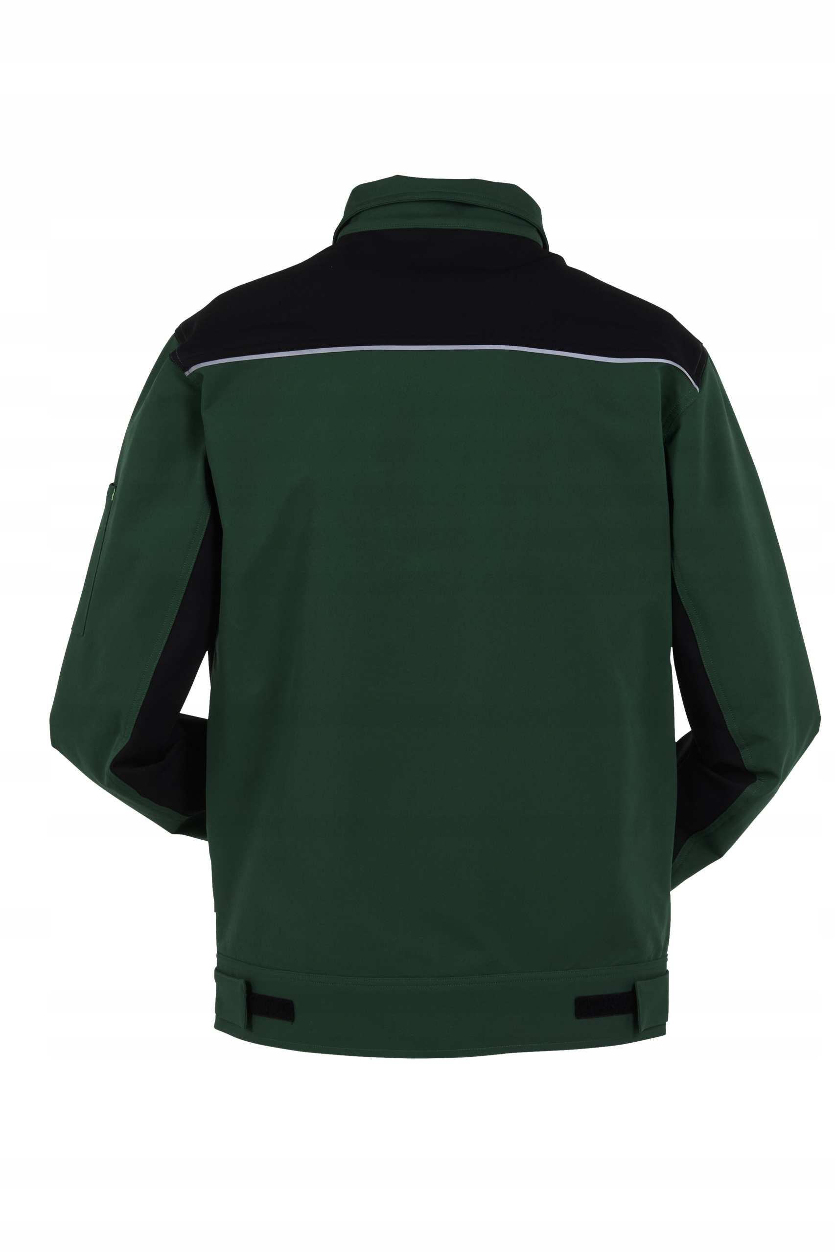 Planam rECOline Mikina Pracovní bunda zelená/černá 64 6703