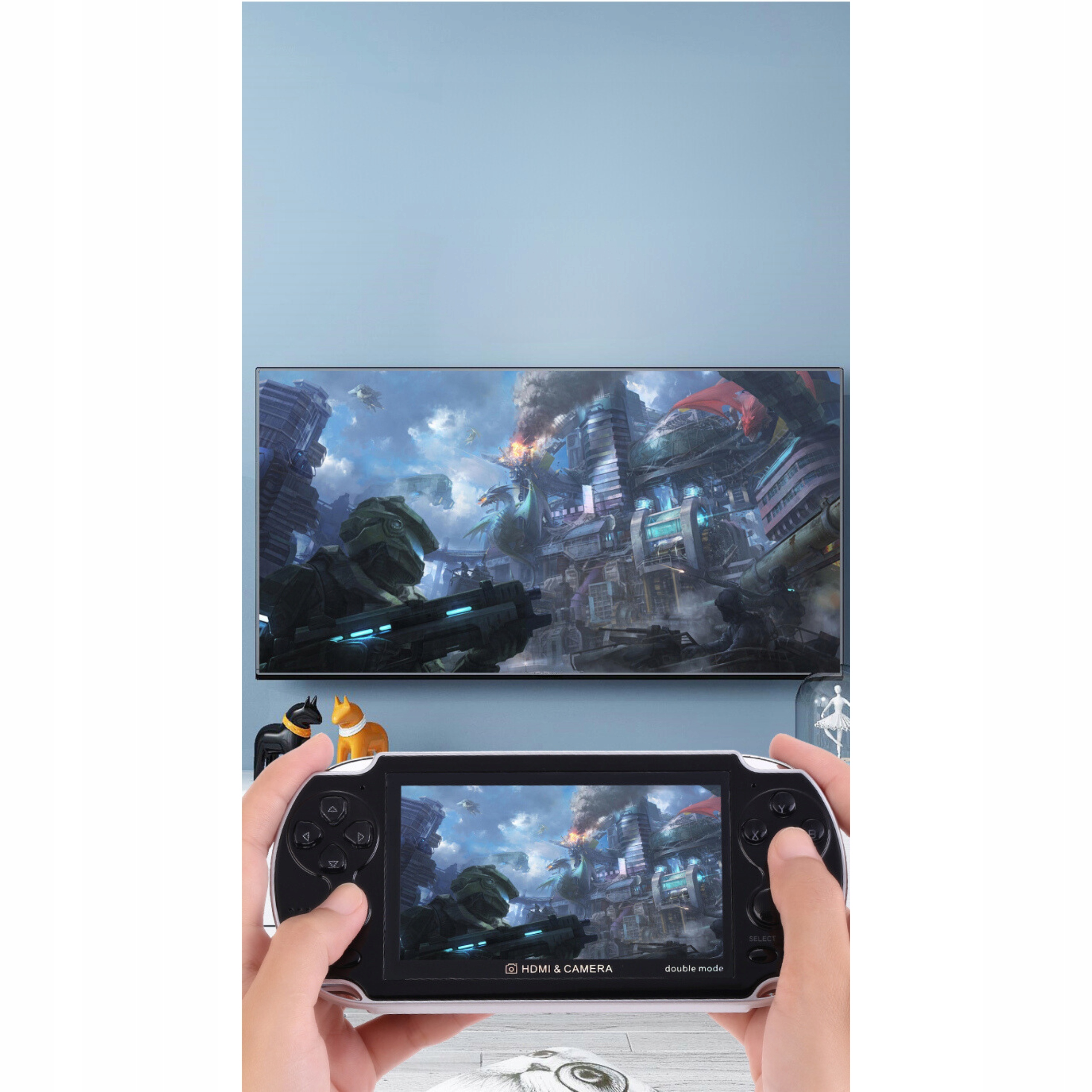 KONSOLA PRZENOŚNA do GIER X7 APARAT RETRO MENU PL Kod producenta KONSOLA PRZENOŚNA X7