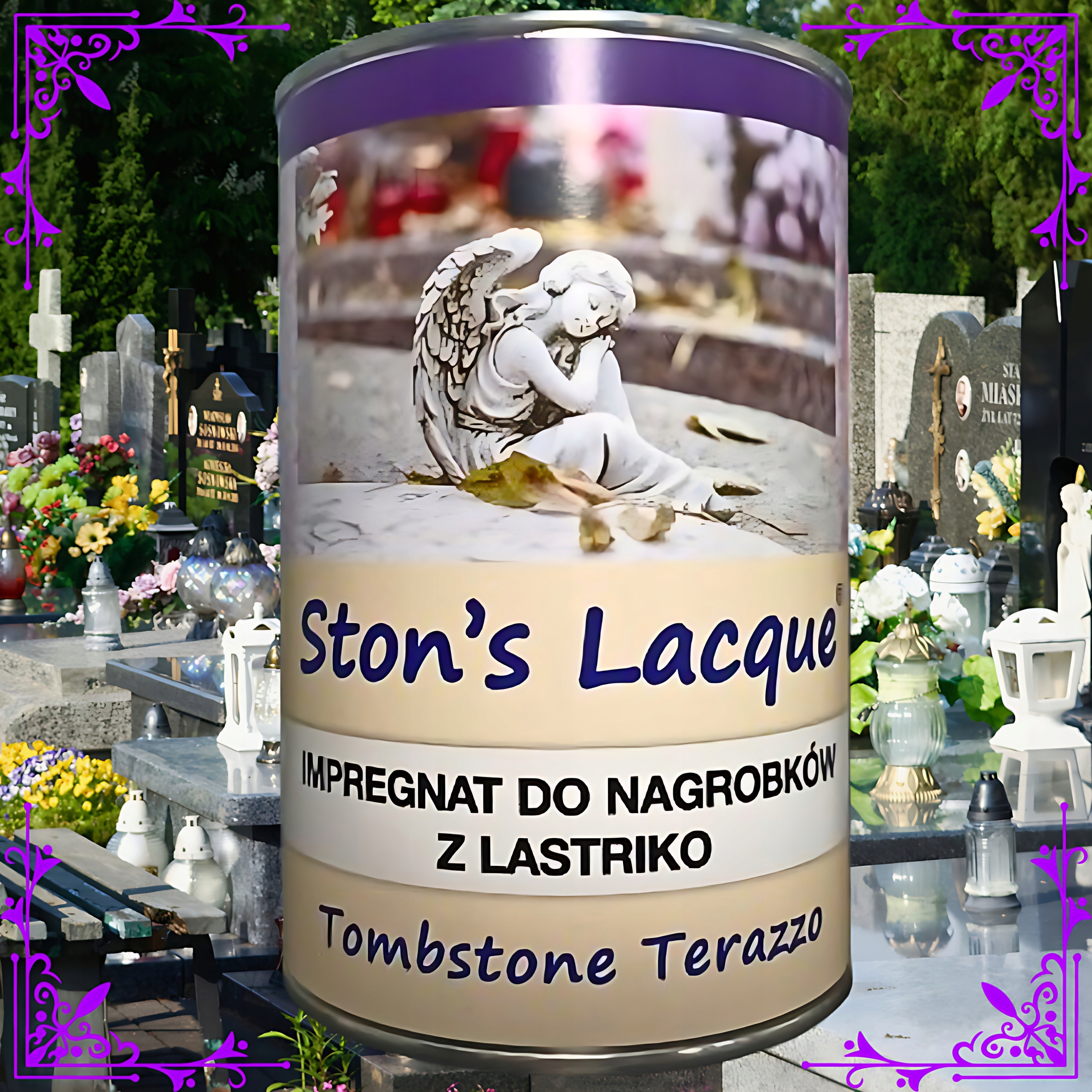 Impregnát na Teraco Náhrobky Mokrý Kámen 3L