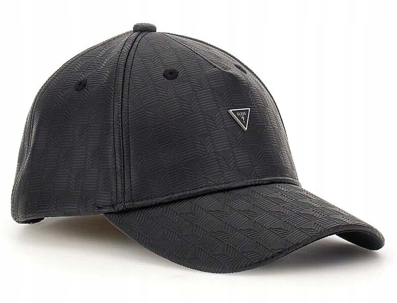 Guess kšiltovka baseball cap černá, logová, nastavitelná