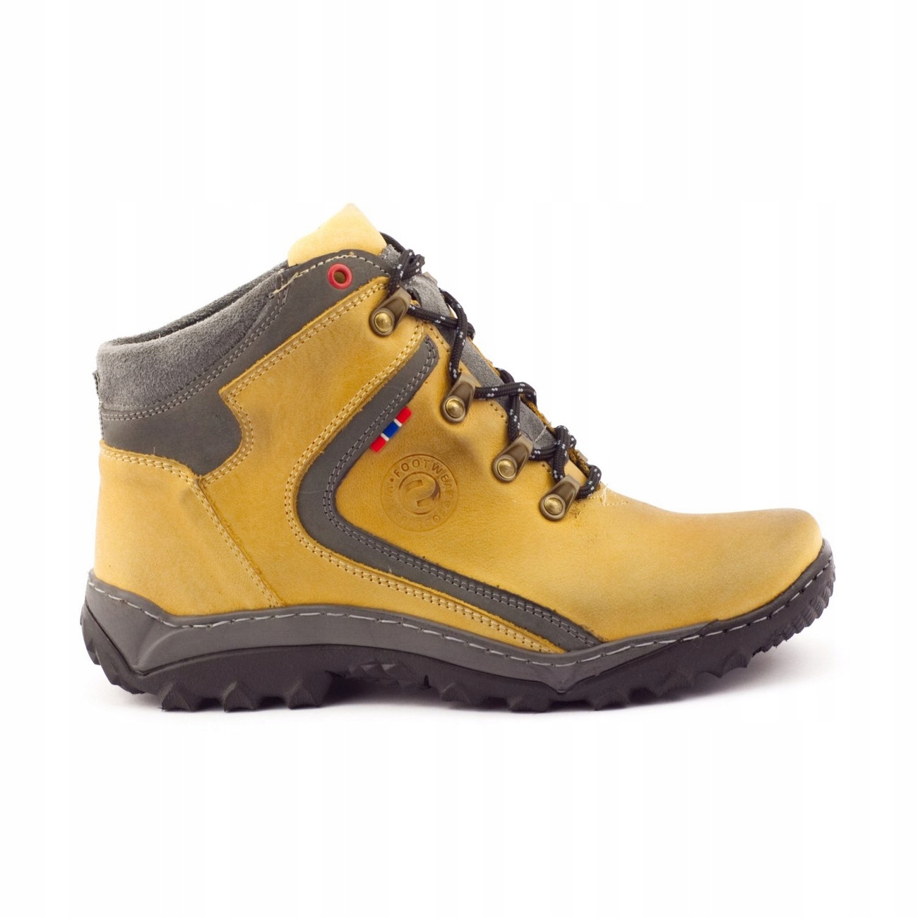 

Buty męskie zimowe skóra 129GT Zółty 39