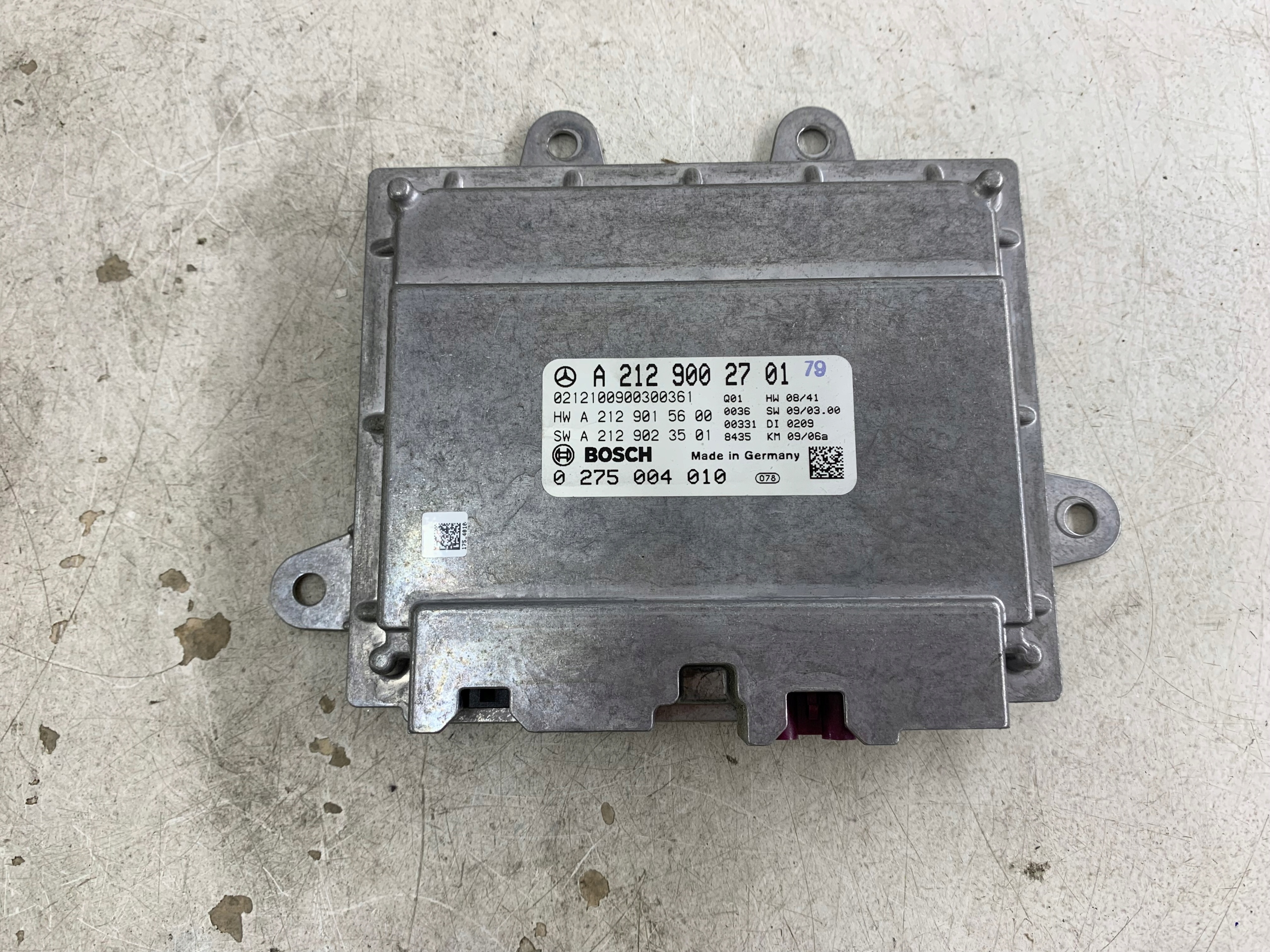 MERCEDES W212 module control unit NIGHT VISION A2129002701