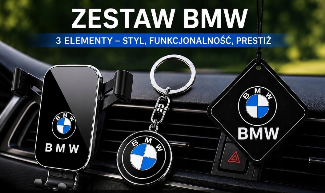 Samochodowy uchwyt na telefon komórkowy do Bmw brelok zapach