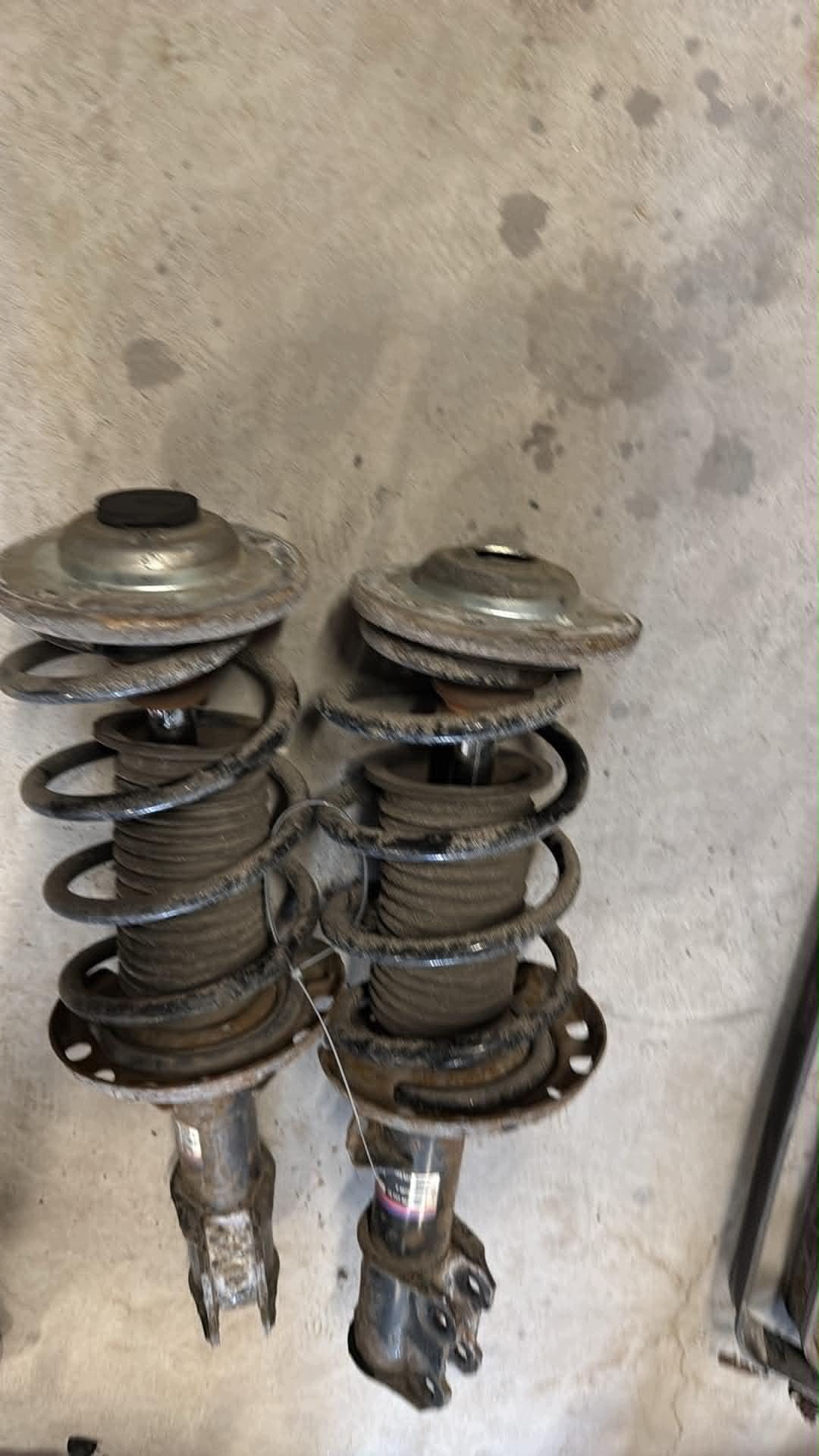 Saab 9-3 93 shock absorber front shock absorbers MCPHERSONY McPherson springs