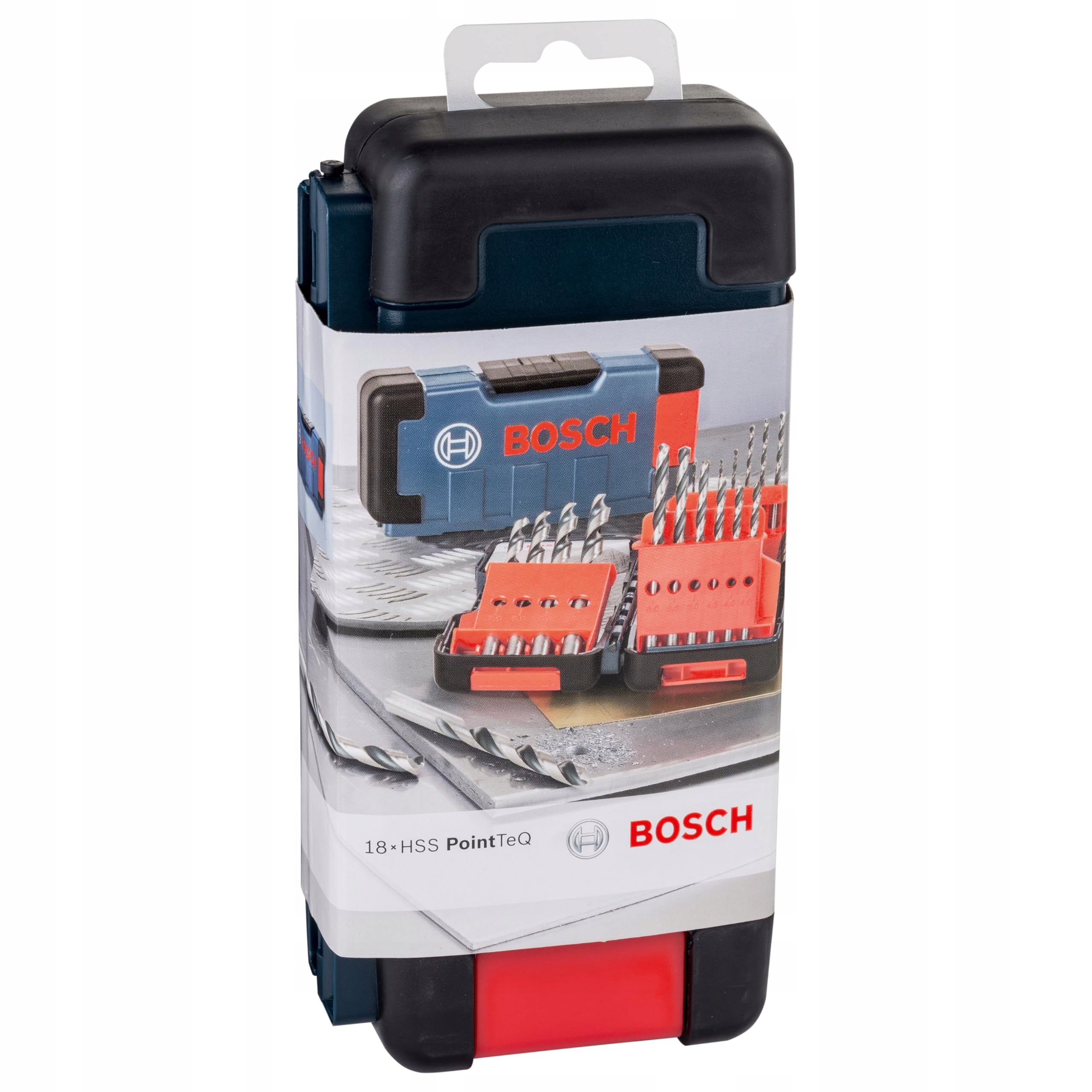 BOSCH Zestaw Wierteł HSS 18 sztuk Do Metalu Ø 1-10 mm W ToughBox — miniatura 2