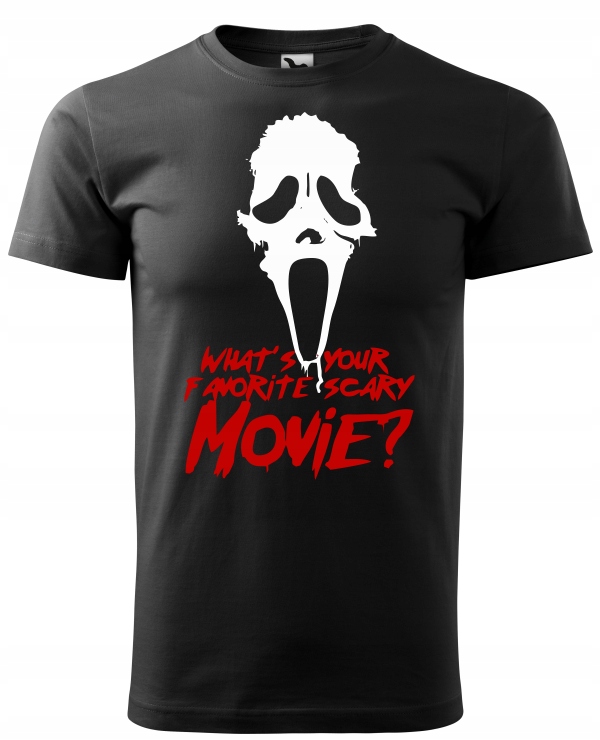 

Koszulka Scream Krzyk Horror Ghostface roz. S-xxl