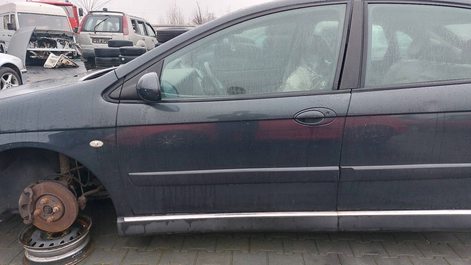 DRZWI KOMPLETNE LEWY PRZÓD CITROEN C5 I LIFT