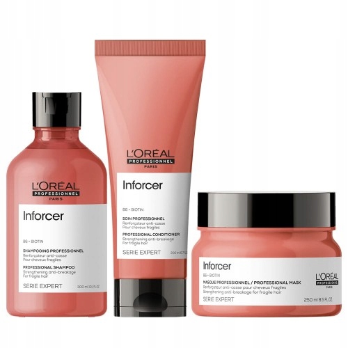 

Loreal Inforcer Zestaw Szampon Maska Odżywka