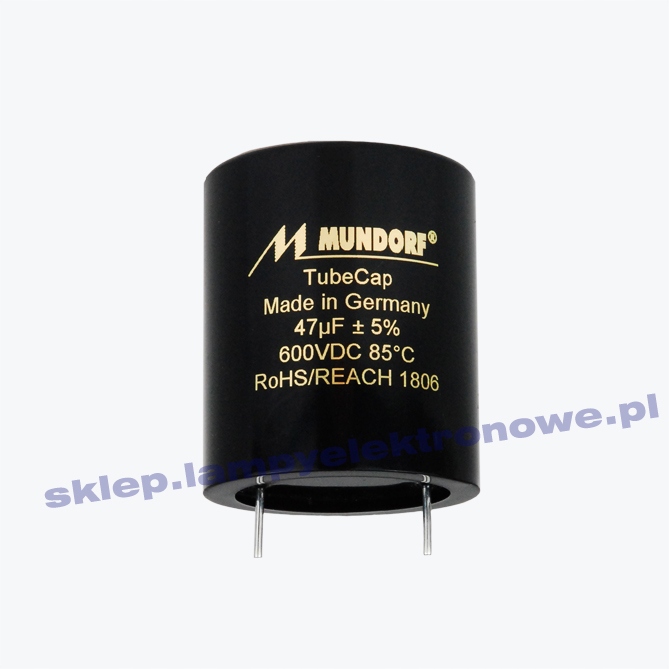 Fóliový kondenzátor Tcap 47uF/600V Print Mundorf