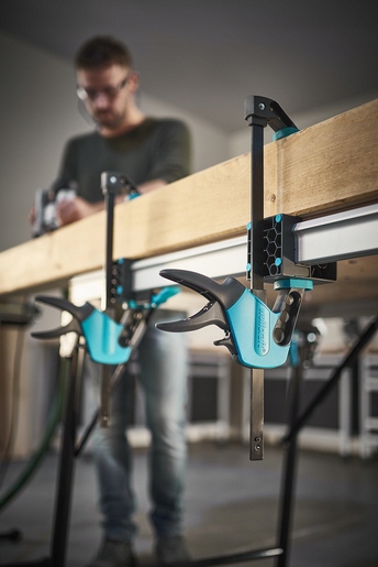 WOLFCRAFT ŚCISK JEDNORĘCZNY EHZ EASY 75-500MM Rozstaw szczęk 500 mm