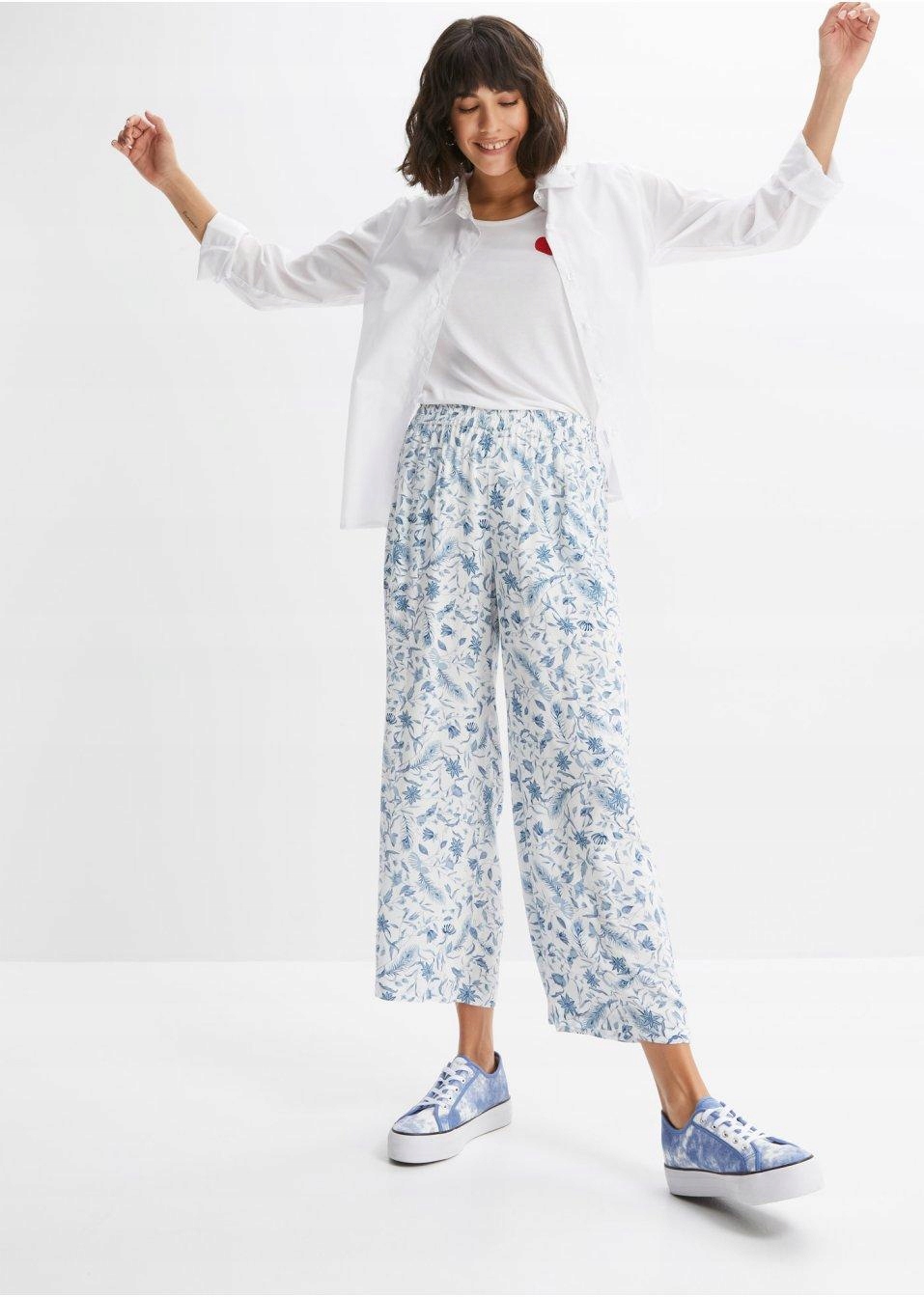 50 KULOTY DAMSKIE WZÓR Bonprix