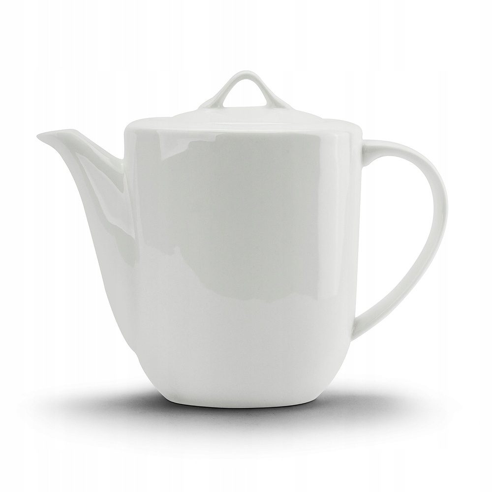 

Dzbanek Do Kawy Herbaty kafejnik porelanowy biały