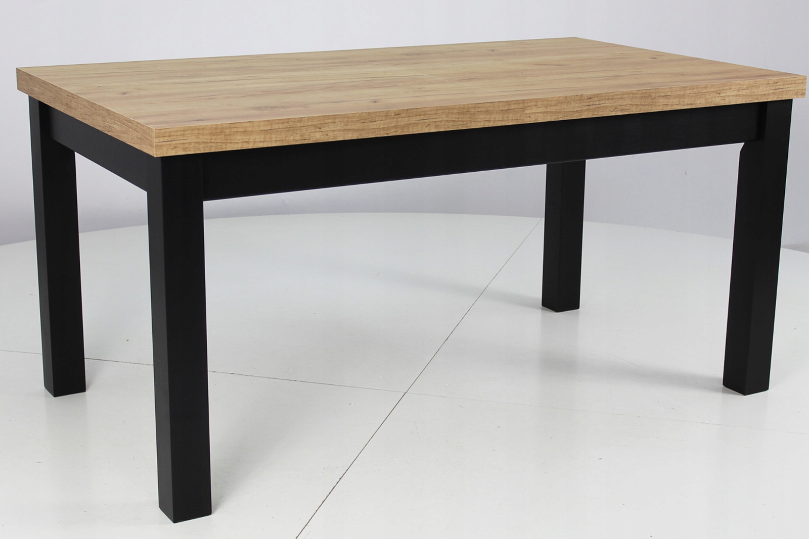 10 DREWNIANYCH krzeseł Rozkładany stół 90x170/250 Długość stołu 170 cm