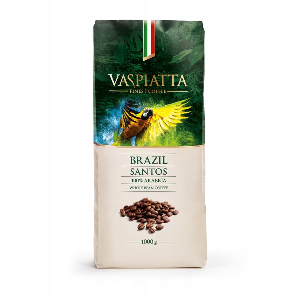 Kawa ziarnista Vaspiatta Brazil Santos 1kg