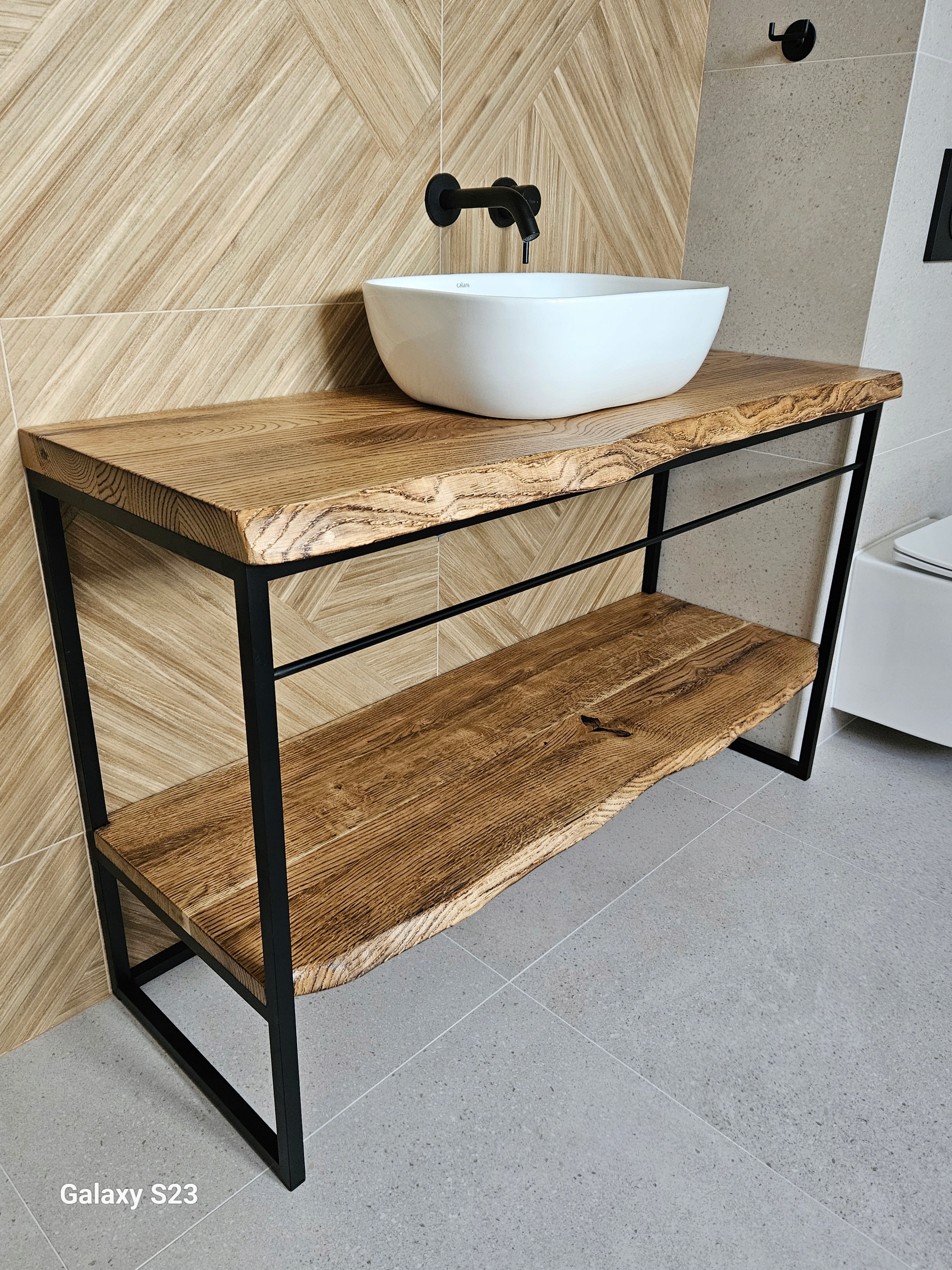 Szafka pod umywalkę do łazienki KONSOLA LOFT 120x43 Marka Steelovo