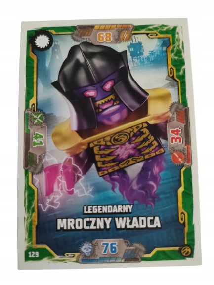 Karta Lego Ninjago Seria 7 Numer 129