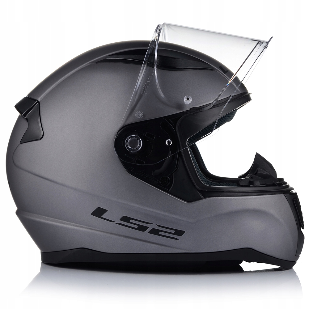 KASK MOTOCYKLOWY LS2 FF353 RAPID II TITAN MATT SYSTEM PINLOCK ECER 22.06 Kolor szary