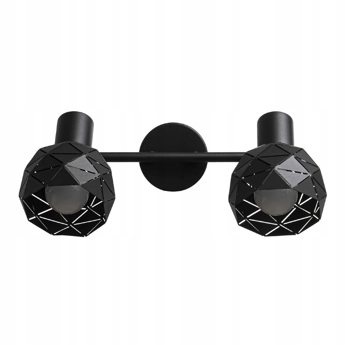 Spot Light Prestige Reus x2 E14 čierny