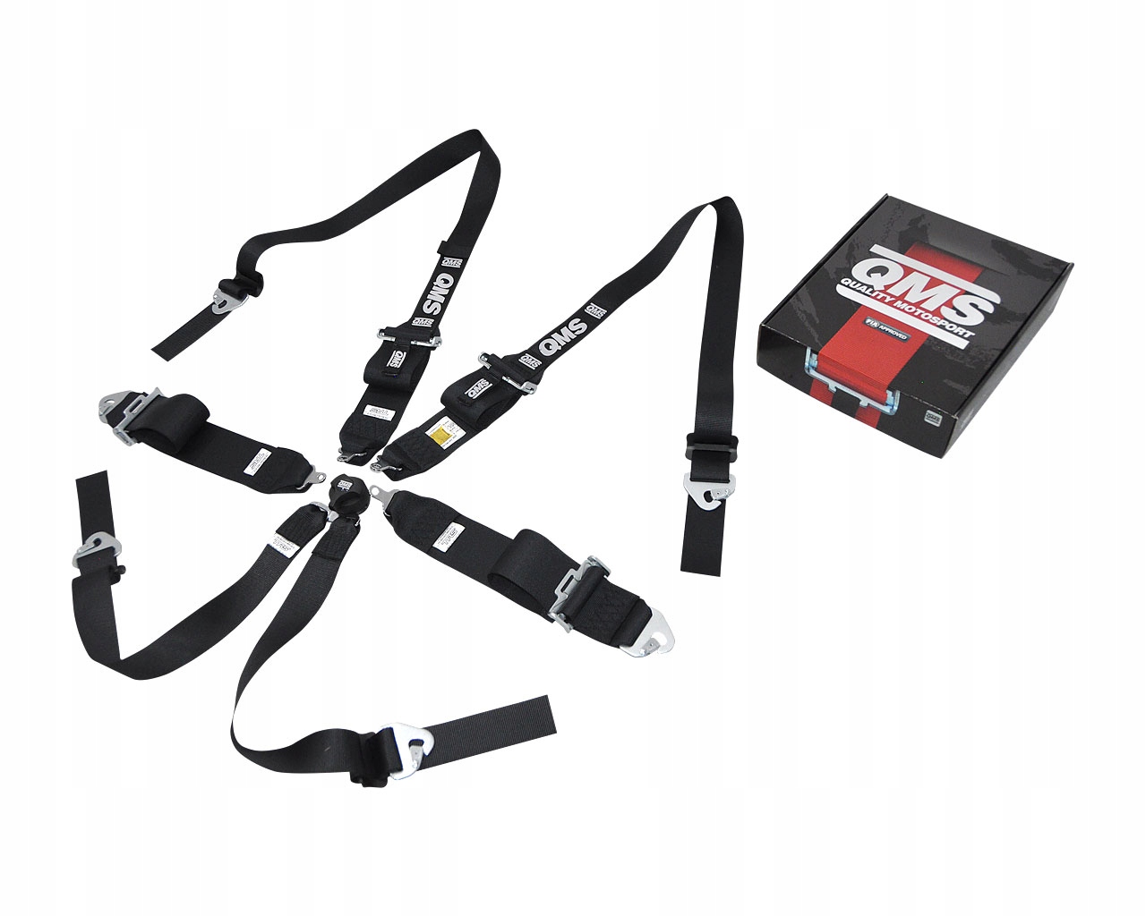 QMSCINT6N22 - Ремни qMS 6-точка FIA 3 