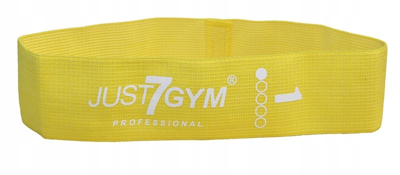 ZESTAW 5 GUM MINI BAND MATERIAŁOWYCH TAŚM FITNESS Marka Just7Gym