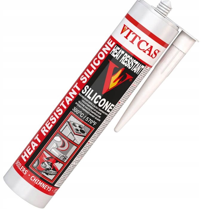 

Silikon wysokotemperaturowy 315°C Vitcas 310ml