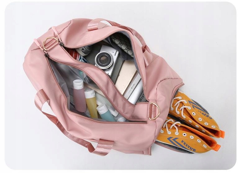 TORBA DO SAMOLOTU BAGAŻ TURYSTYCZNA WIELOKOMOROWA Wysokość 24 cm