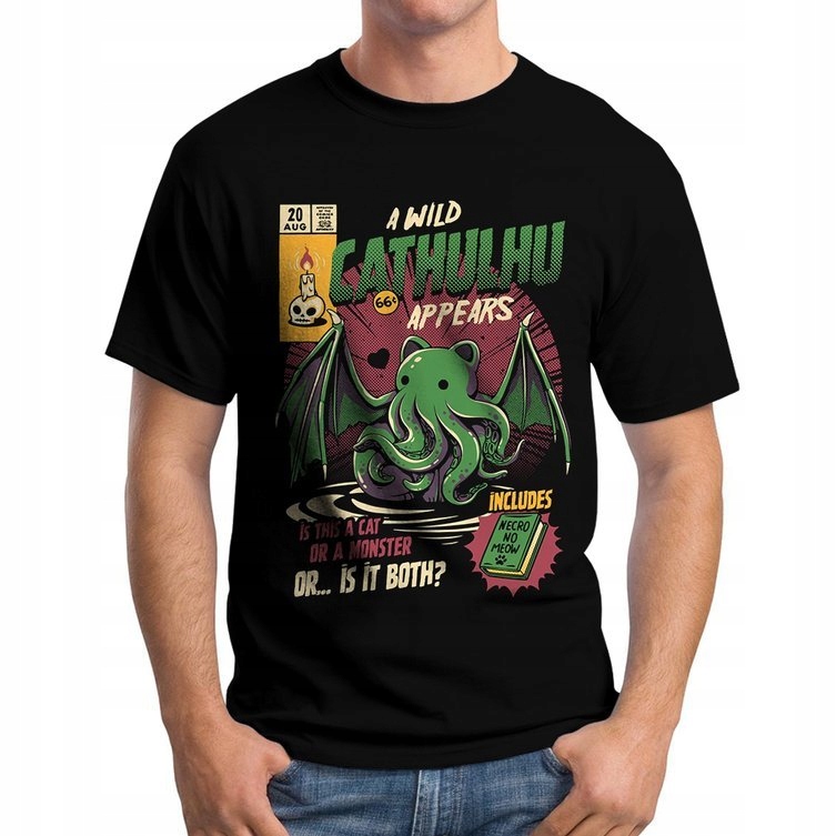 

Koszulka T-Shirt Cthulhu Lovecraft Horror M