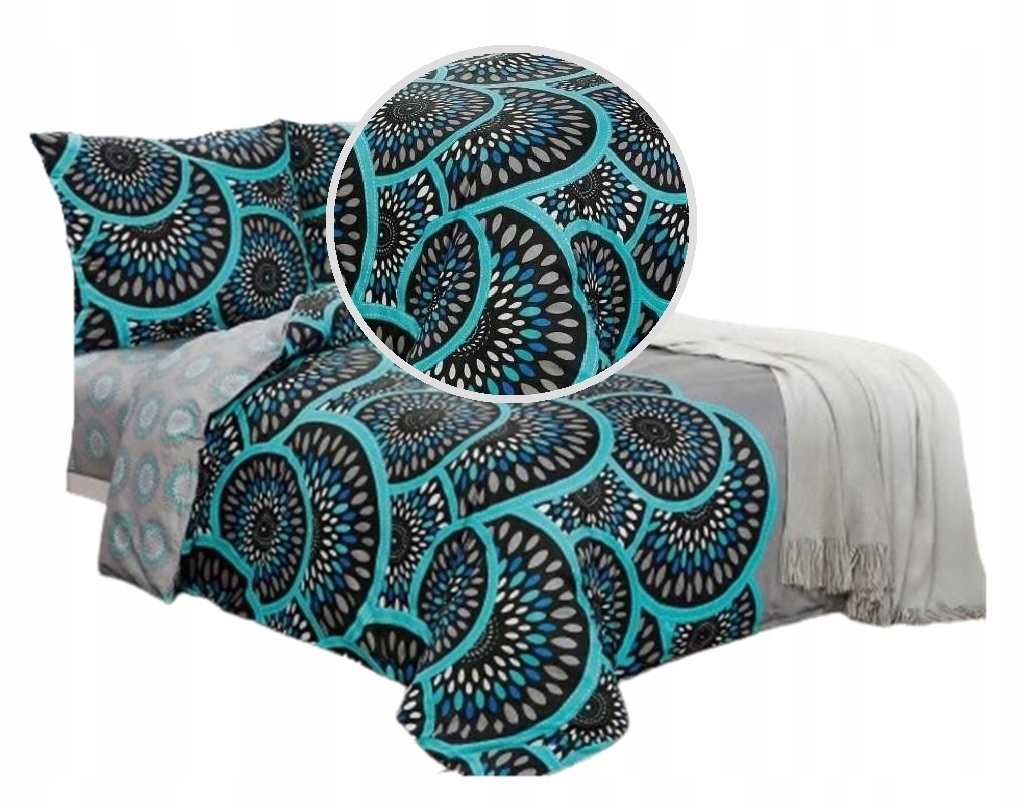 Komplet pościeli Elway kołdra 160 x 200 cm poduszka 70x80cm 3 części