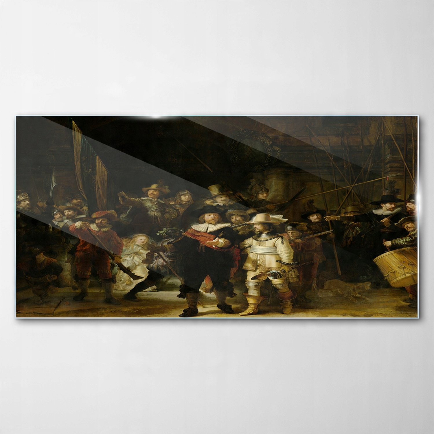 

Hartowany Obraz Szklany Straż Nocna Sztuka 120x60