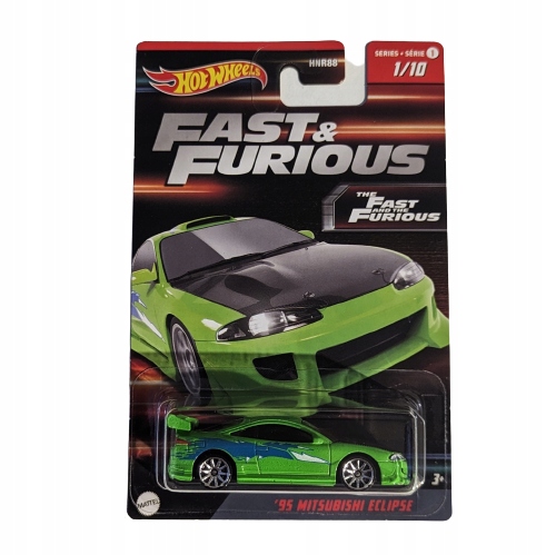 

Hot Wheels '95 Mitsubishi Eclipse Fast&Furious