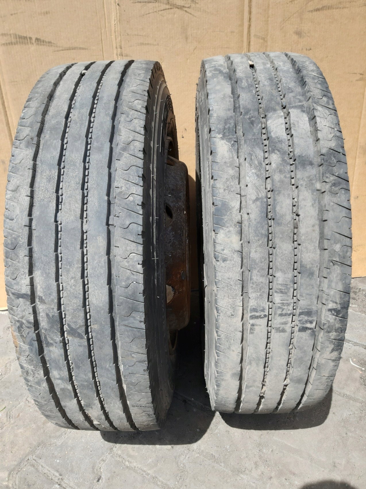 wheels tyres CIEZAROWE 2x TRIANGLE TR685 215/75 R17.5