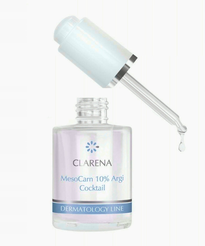Clarena MesoCarn 10% Argi Koktejl pro zralou pleť s vráskami 30 ml