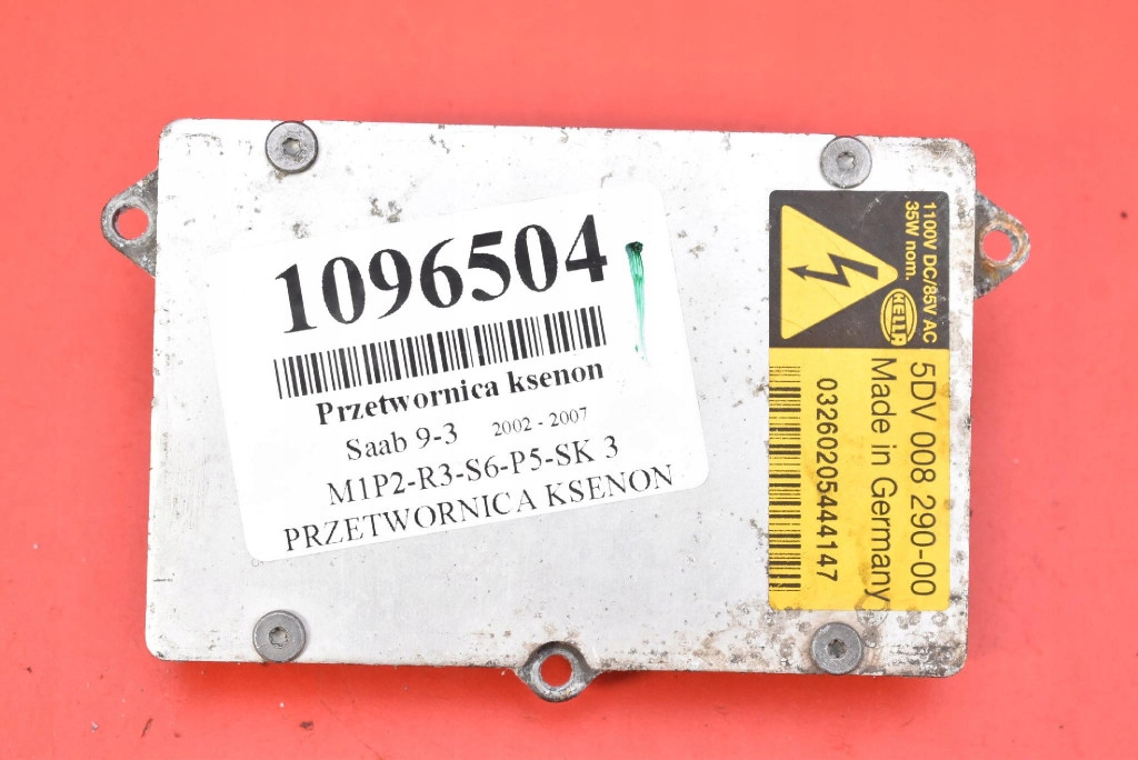 control unit XENON KSENON left 5DV008290-00 SAAB 9-3 2 II 02-07