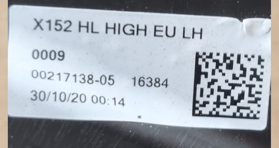 JAGUAR F-TYPE FTYPE X152 LAMPA LEWA Wersja Europejska