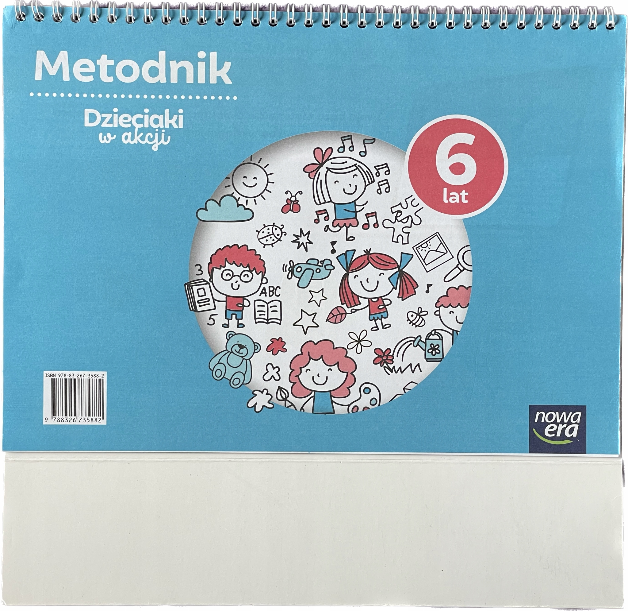 Sześciolatki metodnik Dzieciaki w akcji 6 lat