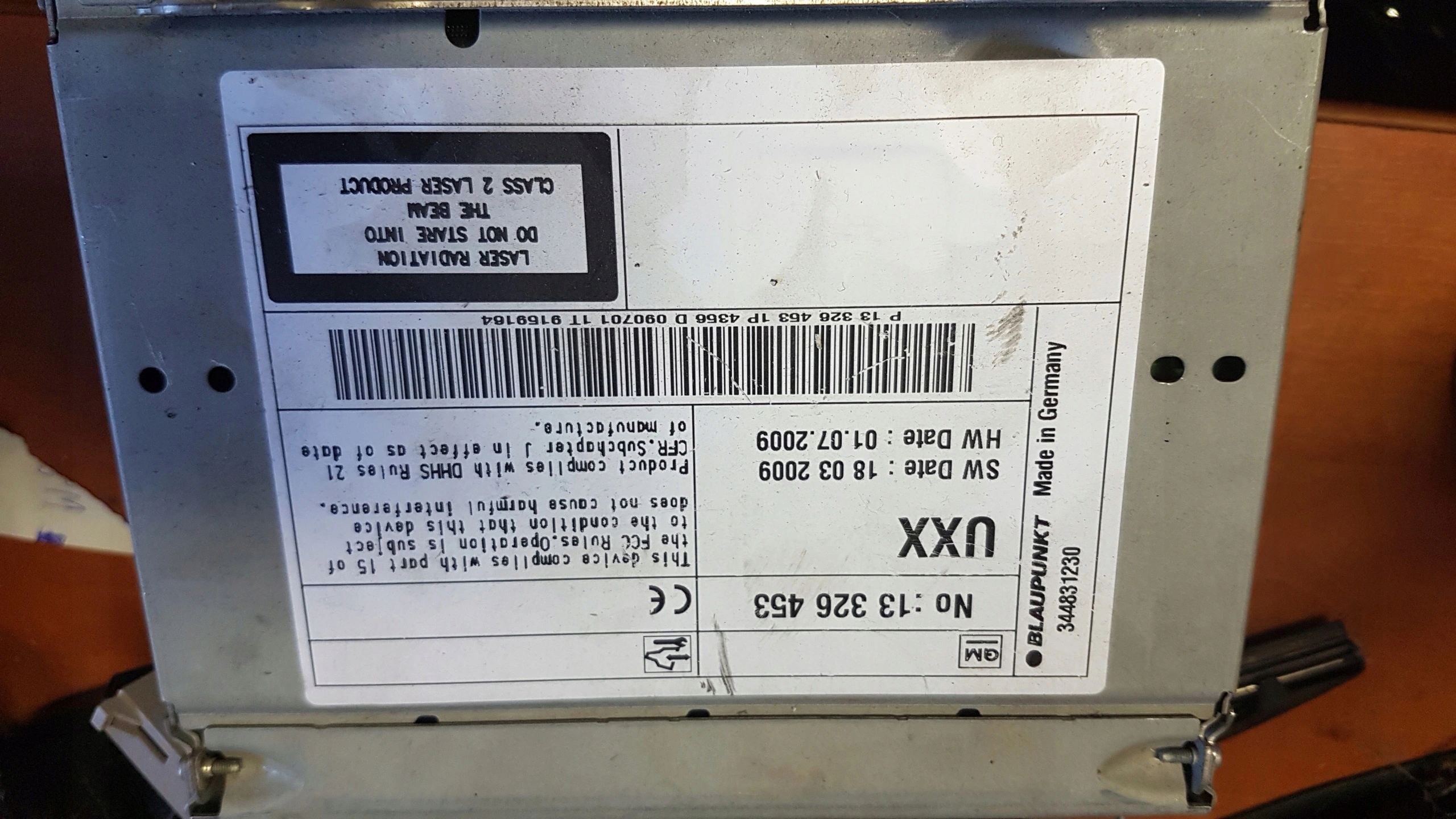 BLAUPUNKT радіо GPS навігація INSIGNIA 13326453 or