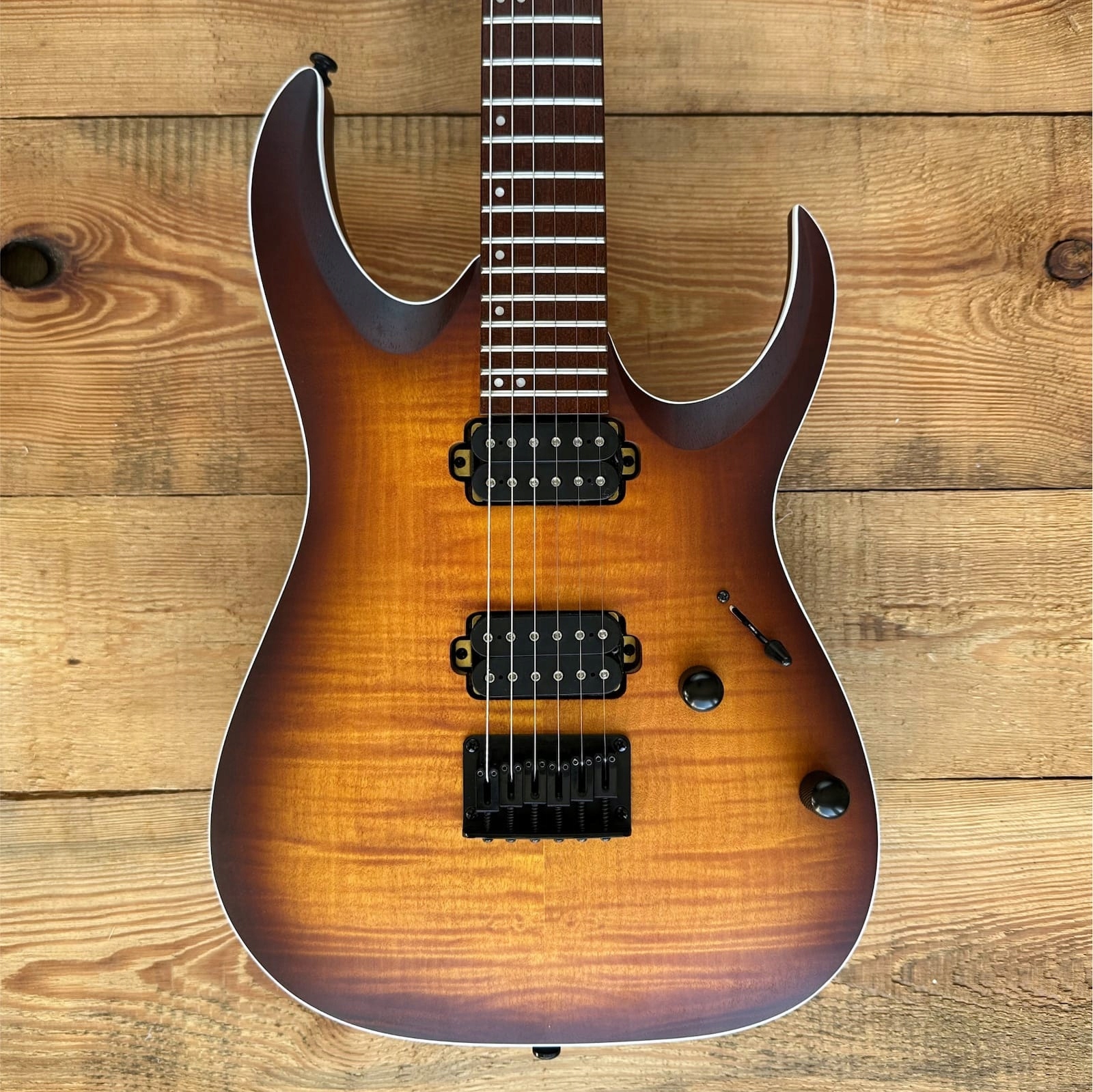 Ibanez RGA42FM Dragon Eye Burst Flat elektrická kytara
