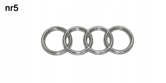 

Znaczek logo emblemat audi A3 A4 A6 A8 80 100 nr5