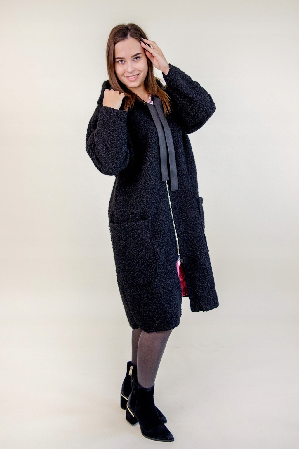 MODNY SPORTOWY JESIENNY PŁASZCZ DAMSKI KOLORY 5XL Kolekcja jesień  by Kokietka