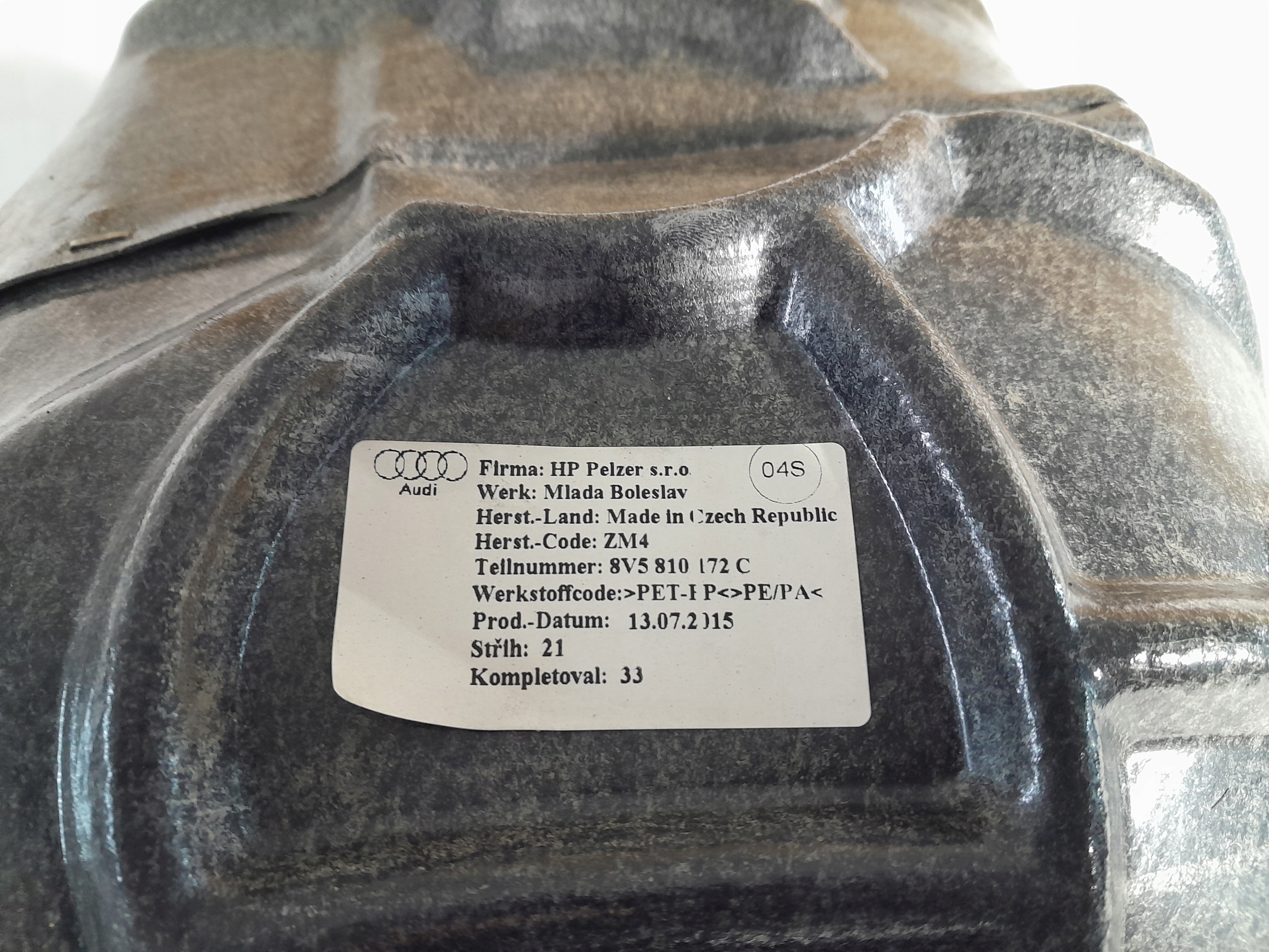 AUDI A3 S3 8V radschale rechts heck 8V5810172C